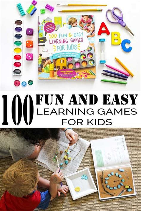 100 Fun And Easy Learning Games For Kids Learning Games For Kids Fun