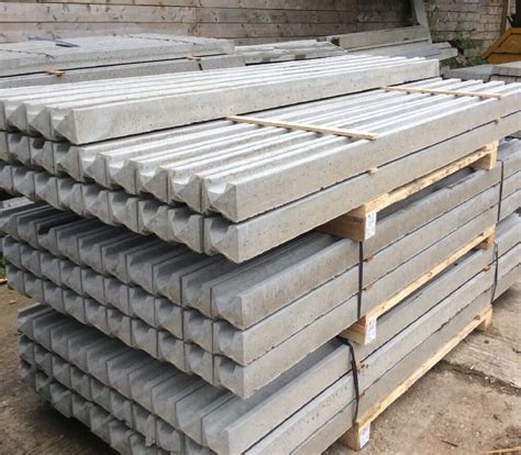 Concrete Fence Posts Supply And Install Uk