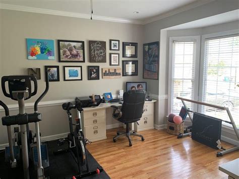 Home Office Fitness Room Revamp And A Peloton Hack Fit Newton Blog