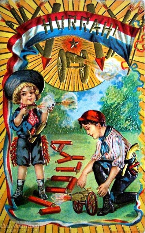 Vintage Postcards For The 4th Of July To See And Share