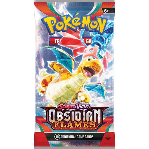 Pokemon Trading Card Game Scarlet Violet Obsidian Flames Booster Jb Hi Fi