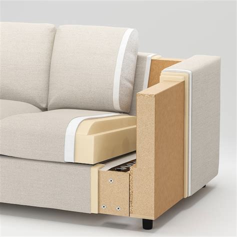 Dimensioni, braccioli e materasso h.14 cm a lampo è un divano letto 2 posti o 3 posti, anche maxi e in poltrona trasformabile in singolo. VIMLE Divano letto a 2 posti - Gunnared beige - IKEA