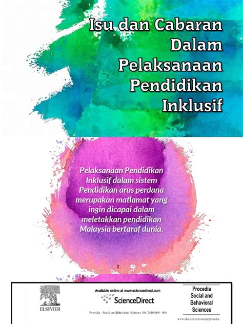 Slb, kelas mekanisme pelaksanaan program ini yakni, orang berkebutuhan khusus datang langsung mendaftar. Isu Dan Cabaran Dalam Pelaksanaan Pendidikan Inklusif
