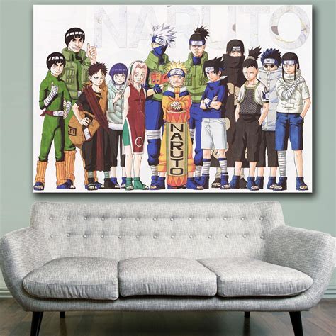 Wall Art Canvas Hd Anime Naruto Uzumaki Poster Print Hot Anime Wall Art