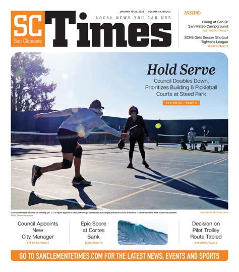 January 19, 2023 by San Clemente Times - Issuu