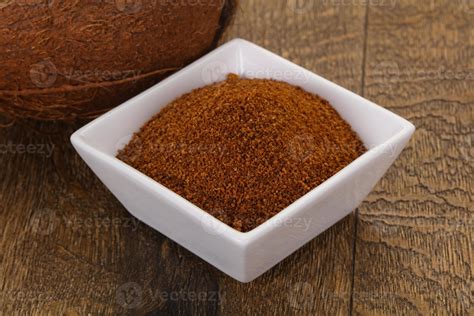 Coconut Brown Sugar In The Bowl 8444361 Stock Photo At Vecteezy