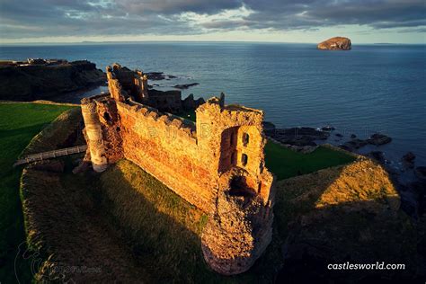 tantallon castle east lothian the last medieval curtain wall castle to be constructed in