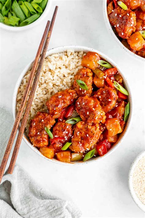 Vegan Sweet And Sour Pork Purely Kaylie