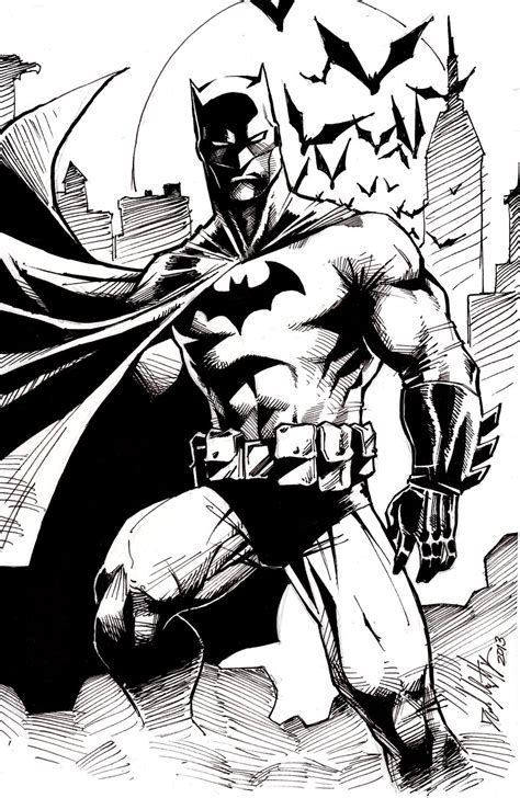 Feel free to explore, study and enjoy paintings with paintingvalley.com Batman Black And White Drawing at GetDrawings | Free download