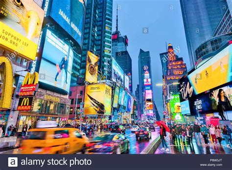 New York Times Square Banque De Photographies Et Dimages à Haute
