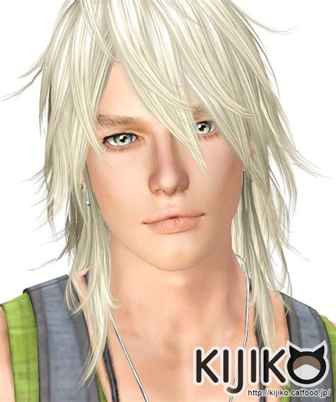 Shaggy Hairstyle For Him By Kijiko Sims 3 Hairs Sims Hair Sims 3