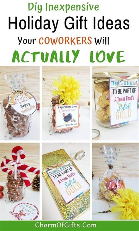DIY Holiday Gifts For Coworkers Under 5 Free Printable Tags Diy