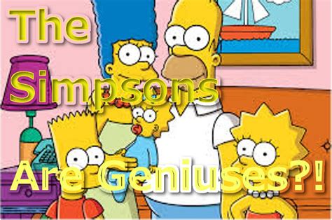 Cartoon Conspiracy Theory The Simpsons Actually Geniuses Youtube