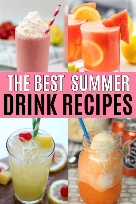 Easy Summer Drinks Refreshing And Easy Summer Drink Recipes
