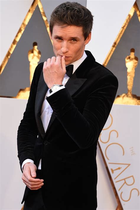 Eddie Redmayne Brought His Smoldering Good Looks To The Oscars Celebrity Travel Celebrity