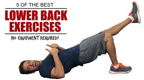 Exercises To Strengthen Your Core And Lower Back Exercise Poster