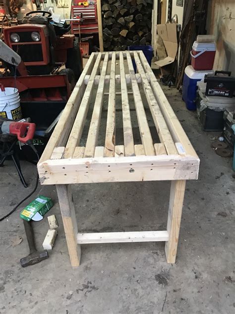 I understand these benches or. How To Build a Greenhouse Bench For Under 20 Dollars | Greenhouse benches, Build a greenhouse ...