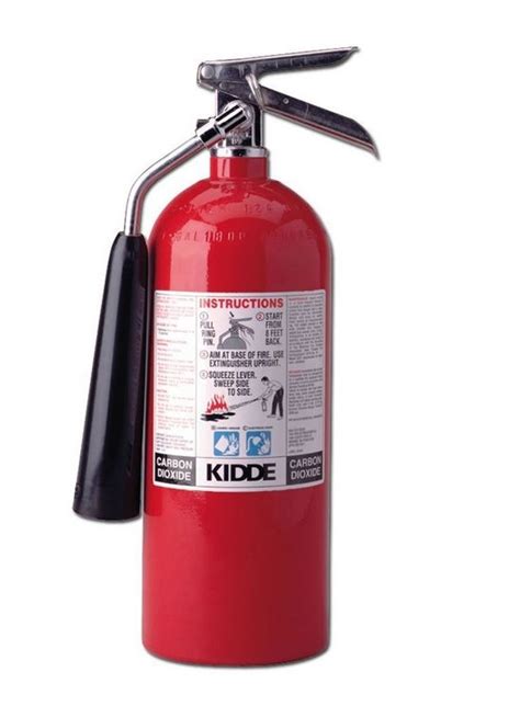 Ftfire carbon dioxide co2 fire extinguisher customized multi specification cn;zhe red. Kidde 466180 5 Lb Carbon Dioxide Pro 5 CD Fire Extinguisher