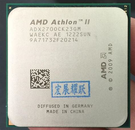 Our review of the older 3.4 ghz 270 from amd, we take a deep dive into its performance and specs. AMD Athlon II X2 270 X270 Dual Core Desktop CPU AM3 938 ...