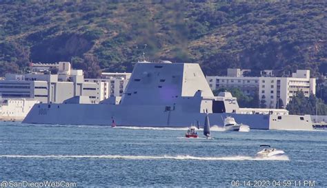WarshipCam On Twitter USS Michael Monsoor DDG Zumwalt Class Guided Missile Destroyer