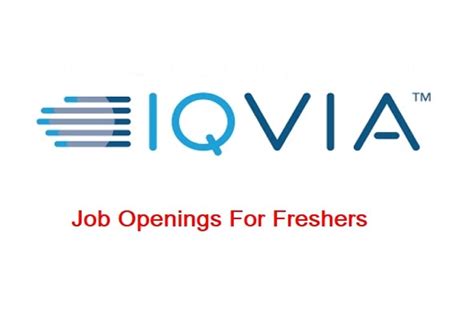 Iqvia Job Openings For Freshers As Software Engineer In Bangalore