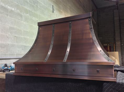 Copper P30 Custom Copper Range Hood Hoods By Hammersmith With