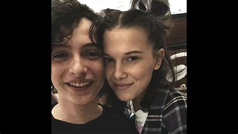 Millie Bobby Brown And Finn Wolfhard - Millie bobby brown and finn wolfhard being cute together for 5 minutes