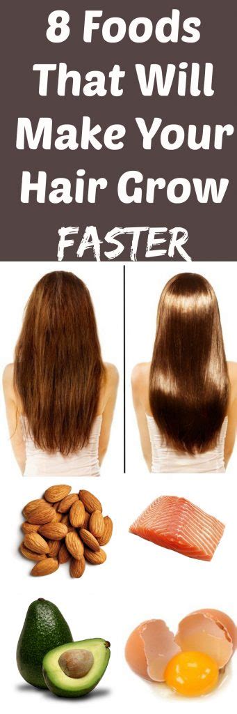 8 foods that make hair grow faster