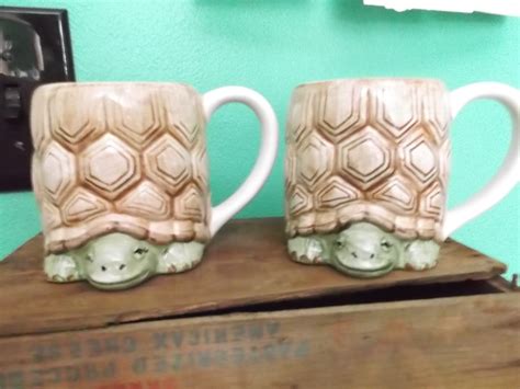 Turtle Mugs D From Otagiri Designed By Mary Ann Baker Pair