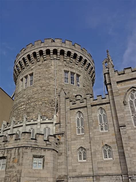 Record Tower Detail Of Dublin Castle Ireland Stock Image Image Of