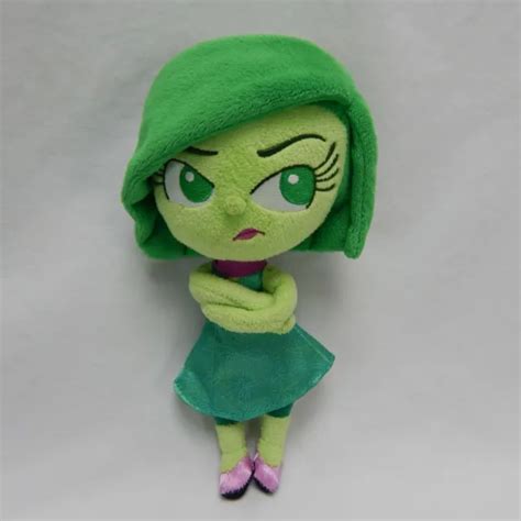 Disney Store Excl Inside Out Disgust Character Stuffed Plush 8 Doll