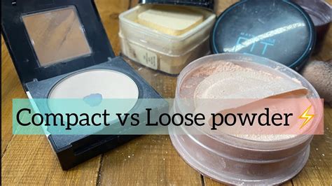 Difference Between Compact And Loose Powder Compact Vs Loose Powder