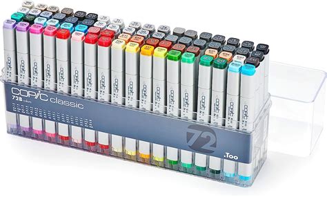 Buy Copic Classic Alcohol Based Markers 72pc Set B Discontinued Model