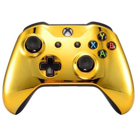 Gold Xbox One S Un Modded Custom Controller Unique Design With 35