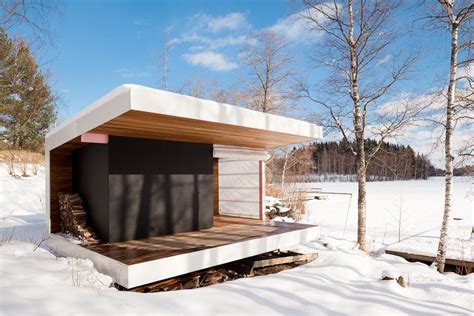 Lakeside Finnish Sauna Outdoor Sauna Sauna Design