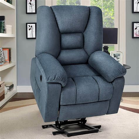 esright power lift microfiber electric recliner chair with heated vibr homrest