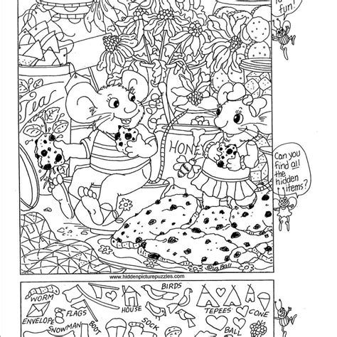 Free Printable Hidden Picture Puzzles For Kids Coloring Home