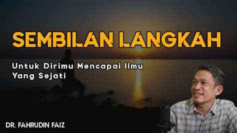 Mencapai Ilmu Sejati Ngaji Filsafat Drfahrudin Faiz Youtube