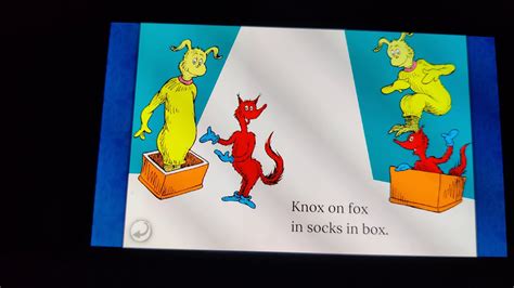 Fox In Socks Dr Seuss App Review Youtube