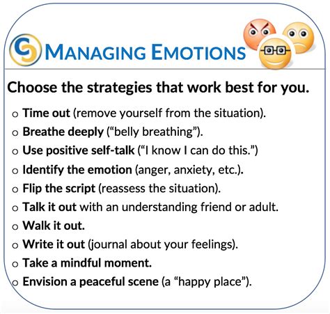 Learning To Manage Emotions Is Important To Relationship Building Here