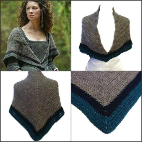 4 Name Crocheting Claires Rent Shawl Outlander Inspired