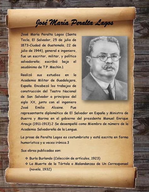 Biografías De Escritores Salvadoreños By Josias Jimenez Issuu