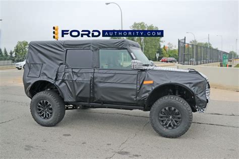 2023 Ford Bronco Raptor Spied Testing For The Very First Time