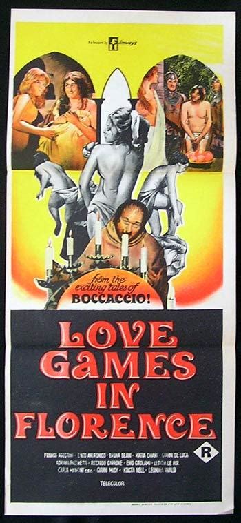 Love Games Florence Boccaccio Sexploitation Moviemem Original Movie