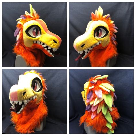 Dino Fursuit Head