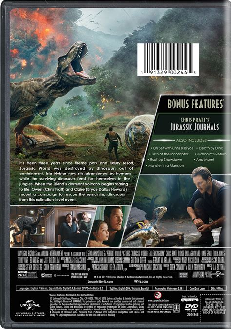 The hope is that it can snag over/under $140 million this weekend, but we'll see how that plays out. Jurassic World: Fallen Kingdom | Movie Page | DVD, Blu-ray ...