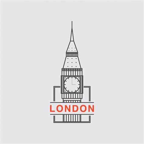 Icon Logo Of London City Vector Premium Download