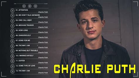 Charlie Puth Greatest Hits Full Album Best Song Of Charlie Puth