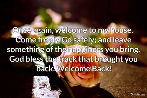 Top 30 Welcome Back Quotes