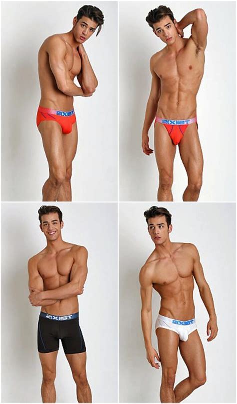 Scott Gardner Modelling For International Jock Dick